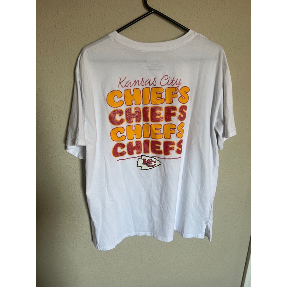 Women’s NFL Team Apparel T-Shirt, XL, White